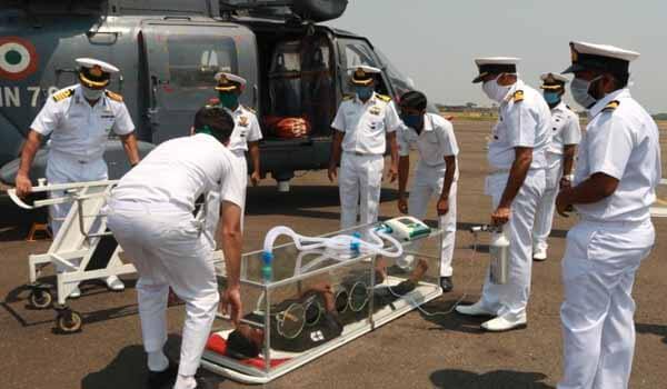 Indian Navy launched 'Air Evacuation Pod' for Coronavirus patients